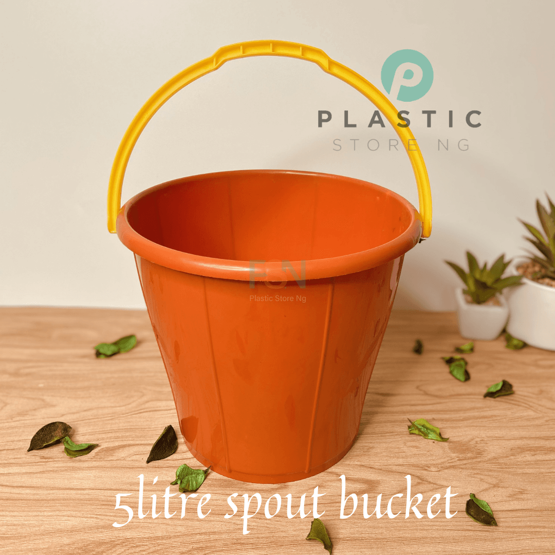 5ltrs Plastic utility bucket for household use