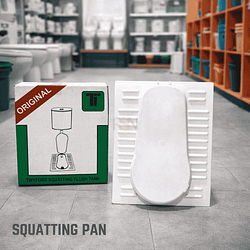 Squatting Pan (per pc)