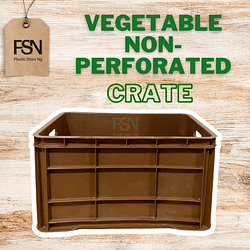 Vegetable Non-Perforated Crate (per pc)