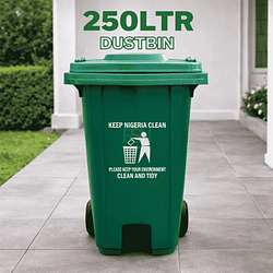 250LTR Dustbin without Pedal (per pc)