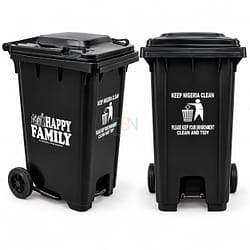 250LTR Dustbin with Pedal (per pc)