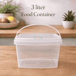 3LTRS Squared Container(per bag-40pcs)
