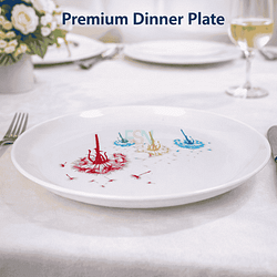 Premium Dinner Plate (Pack of 6pcs)