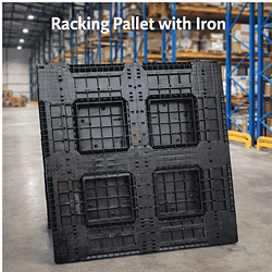 Racking Pallet- 1200x1200x150mm- Flat hollow (per pc)