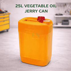 25LTR Vegetable Oil Jerry Can (per pc)