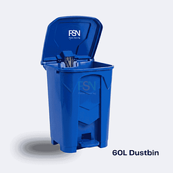 60L Waste bin with pedal