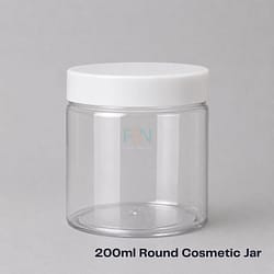 200ml Round Cosmetic Jar (per bag -250pcs)