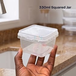 330ml Squared Container (per bag – 100pcs)