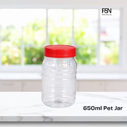 650ml Pet Jar (per bag-72pcs)